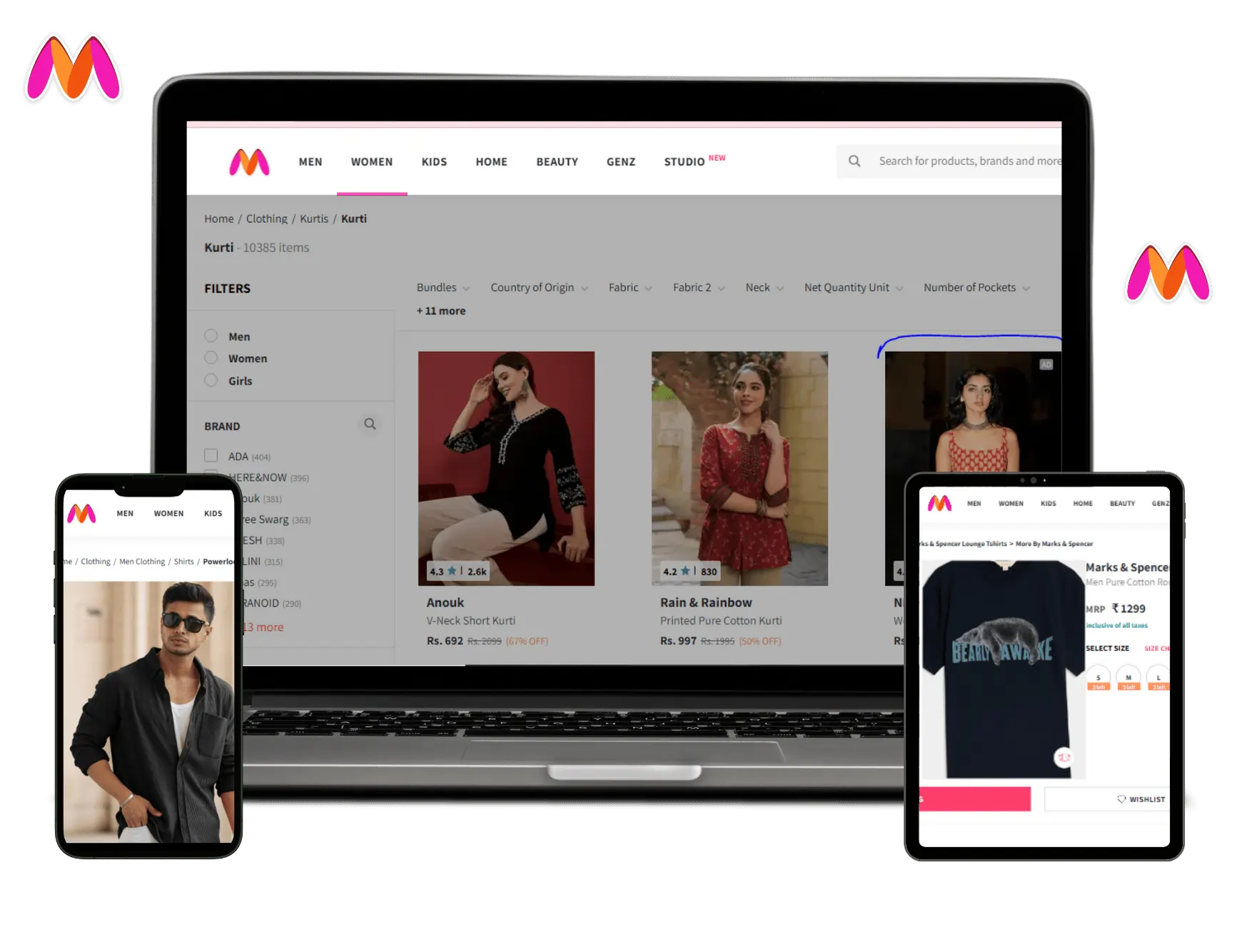 Myntra Account Management Services